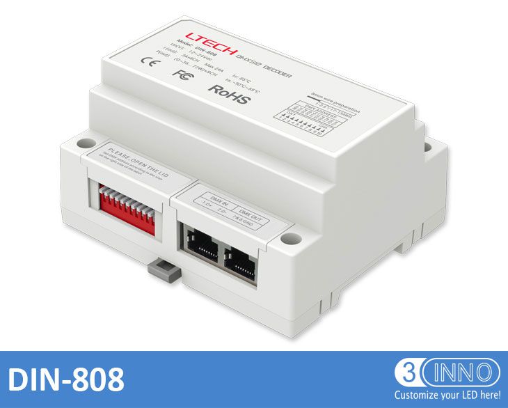 RJ45 DMX-PWMデコダ